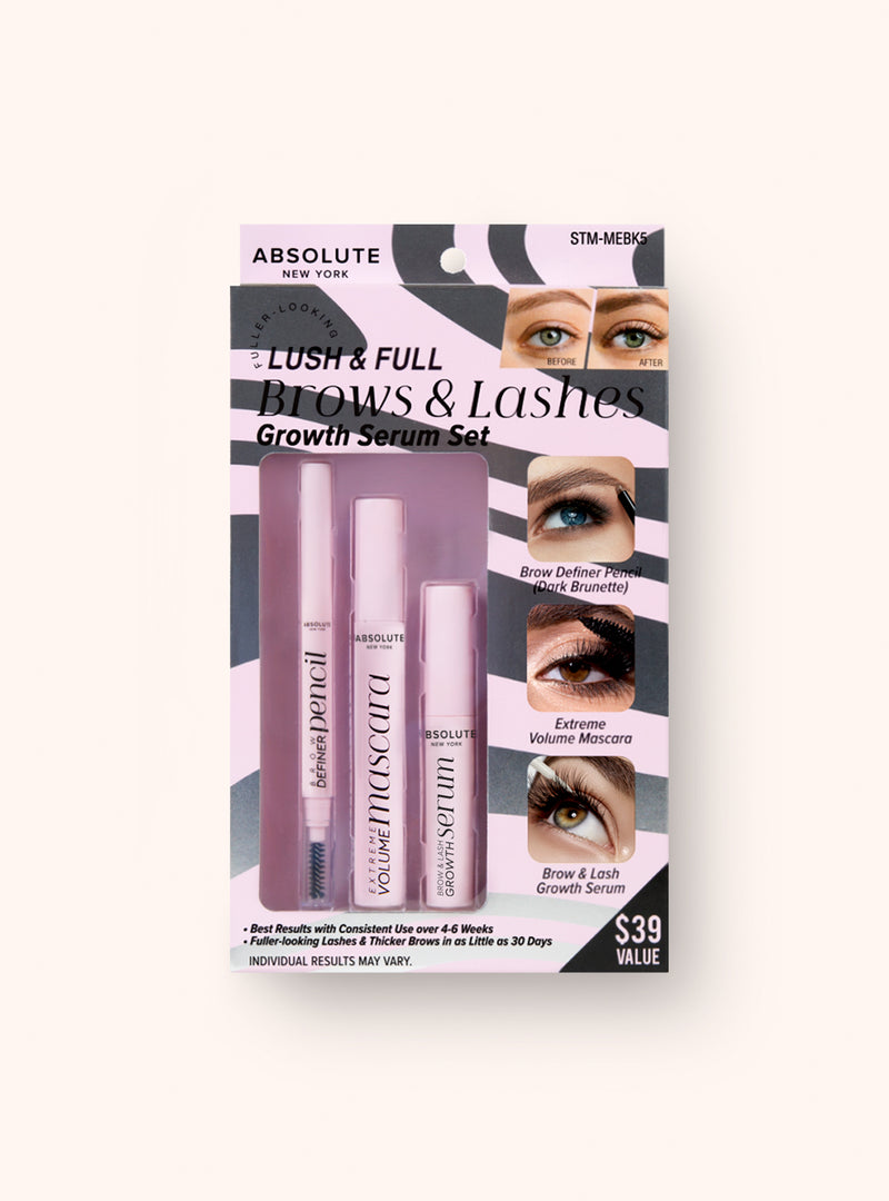 Lush & Full: Brow & Lashes Growth Serum Set